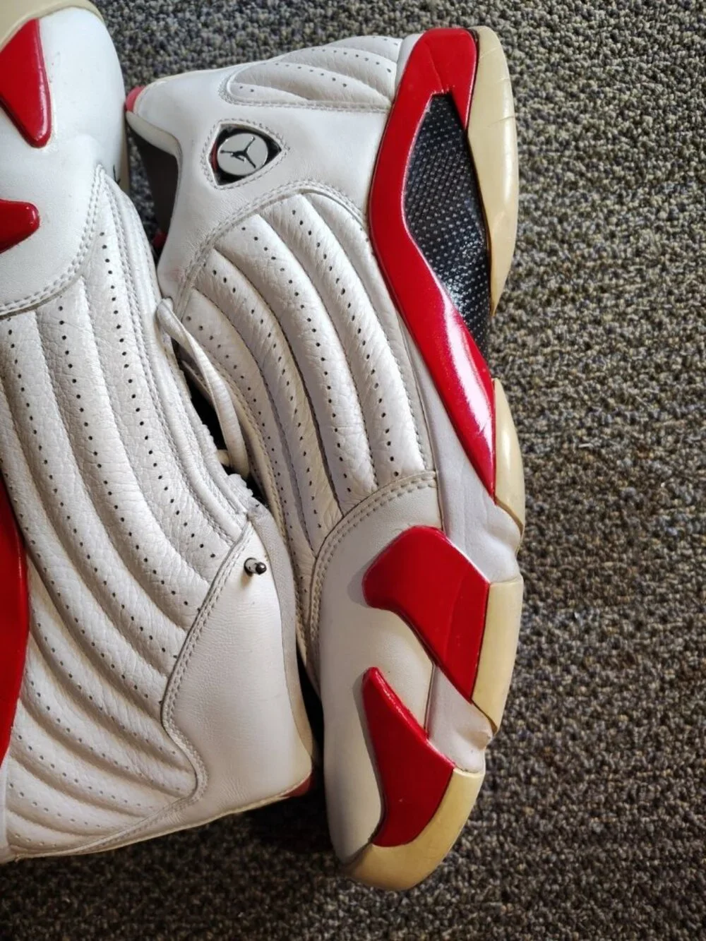 Size 12 - Air Jordan 14 Retro 2012 Candy, Cane Box Not Included